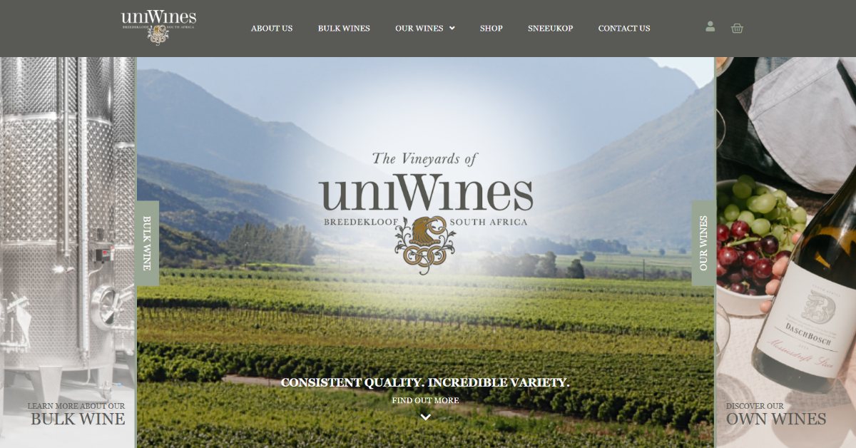 uniWines Vineyards (DaschBosch / Sneeukop)